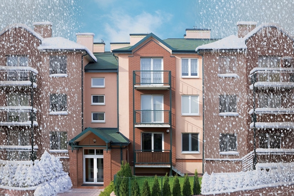 Обогрев кровли